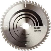 Диск пильный Bosch твердосплавный 230х30х 48 Optiline (629)