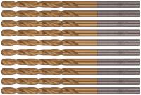 Сверла HSS по металлу, титановое покрытие 3,5 мм (10 шт.)