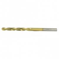 Сверло по металлу, 4.2 мм, HSS, нитридтитановое покрытие, цилиндрический хвостовик Matrix