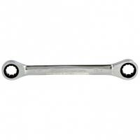 Ключ накидной трещоточный, 14 х 15 мм, CrV, зеркальный хром Matrix Professional