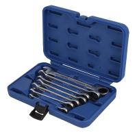 Набор ключей комбинированных трещоточных КОБАЛЬТ 8,10,12,13,14,17,19 мм (7 шт.) кейс