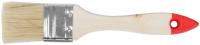 Кисть флейцевая "Оптима", натур. cветлая щетина, деревянная ручка 1,5" (38 мм)