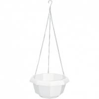 Кашпо подвесное, 200 х 140 мм, пластиковая корзина многогранная Palisad