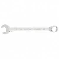 Ключ комбинированный, 17 мм, CrV, полированный хром Matrix