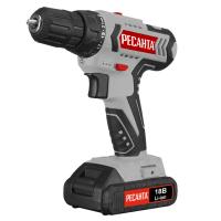 Шуруповерт аккумуляторный Ресанта ДА-18-2ЛК