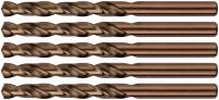 Сверла по металлу HSS с добавкой кобальта 5% Профи 9,0 мм ( 5 шт.)