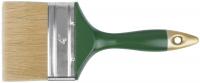 Кисть флейцевая "Гранд", натуральная светлая щетина, пластиковая ручка  4" (100 мм)