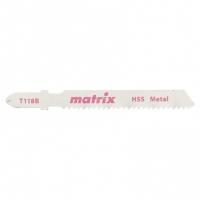 Полотна для электролобзика  по металлу, 3 шт, T118B, 50 x 2 мм, HSS Matrix