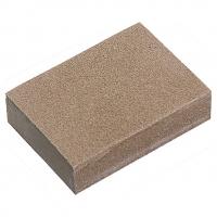 Губка для шлифования, 125 х 100 х 10 мм, мягкая, 3 шт, P 60/80, P 60/100, P 80/120 Matrix