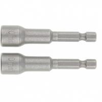 Биты с торцевыми головками 10 мм, 65 мм, 2 шт. Matrix