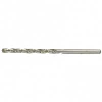 Сверло по металлу, 7 х 156 мм, полированное, удл, HSS, 10 шт, цилиндрический хвостовик Matrix