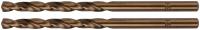 Сверла по металлу HSS с добавкой кобальта 5% Профи в блистере  4,0 мм ( 2 шт.)