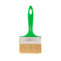 Кисть флейцевая "Эксперт", 100 x 8, натуральная щетина, пластиковая ручка Сибртех 