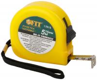 Рулетка желтая "Оптима" 5 м x 16 мм