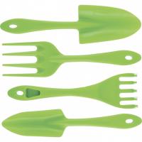 Набор садового инструмента, полипропиленовый, 4 предмета, Россия, Palisad