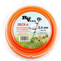 Леска для триммера RedVerg д 2,4мм (15м) круглая