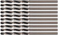 Сверла по металлу HSS черненые 2,5x57 мм (10 шт.)