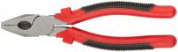 Плоскогубцы комбинированные "Стандарт" красно-черные пластиковые ручки, полированная сталь 200 мм
