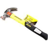 Молоток Stanley "Graphite curved claw" с загнутым гвоздодером 450гр/16 1-51-505