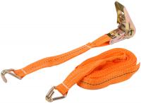 Ремень для крепления груза, храповый механизм, лента 25 мм x 5 м, 800 кг