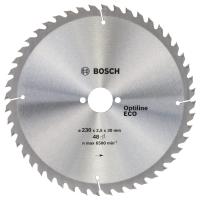 Диск пильный Bosch твердосплавный 230х30х 48 Optiline ECO (794)