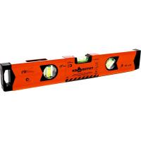 Уровень алюминиевый Квалитет усиленный магнитный 400 мм 2 глазка + 1 зеркальный УУ-400-3ФМ