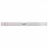 Уровень алюминиевый, 600 мм, 2 глазка, линейка Sparta