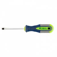 Отвертка, SL5 х 75 мм, CrV, трехкомпонентная рукоятка Сибртех
