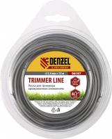Леска для триммера, армированная алюминием, X-Pro, звезда, 2.4 мм х 15 м, блистер Россия Denzel
