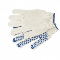 Перчатки х/б, ПВХ покрытие, "Точка", 7 класс Россия Сибртех