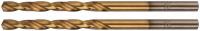 Сверла HSS по металлу, титановое покрытие, в блистере 4,0 мм (2 шт.)