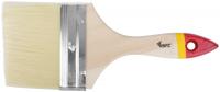 Кисть флейцевая "Модерн", иск. щетина, деревянная ручка  4" (100 мм)
