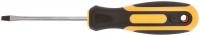 Отвертка "Контур", CrV сталь, прорезиненная ручка  4х75 мм SL