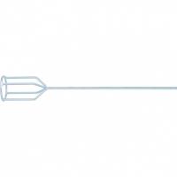 Миксер для гипсовых смесей, 80 х 530 мм, оцинкованный, шестигранный хвостовик 8 мм Matrix