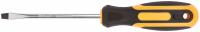 Отвертка "Контур", CrV сталь, прорезиненная ручка  5х100 мм SL