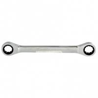 Ключ накидной трещоточный, 18 х 19 мм, CrV, зеркальный хром Matrix Professional