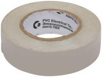Изолента ROLLIX ПВХ 19 мм x 0,15 мм х 20 м, белая