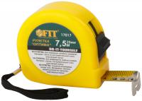 Рулетка желтая "Оптима" 7,5 м x 25 мм