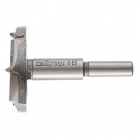 Сверло Форстнера по дереву, 55 мм, цилиндрический хвостовик Сибртех