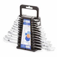 Набор ключей комбинированных КОБАЛЬТ 6-8,10-15,17,19,22 мм (12 шт.) держатель