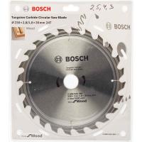 Диск пильный Bosch твердосплавный 230х30х 24 ECO (381)