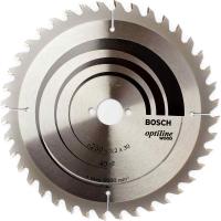 Диск пильный Bosch твердосплавный 250x30x 40 Optiline (728)