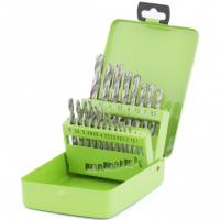 Набор сверл по металлу, 1-10 мм, (через 0.5 мм +3.2 и 4.8 мм), HSS, 21 шт, металлический бокс, цилиндрический хвостовик Сибртех