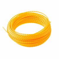 Леска для триммера овальная витая, 2.0 мм х 15 м, блистер Россия Denzel