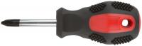 Отвертка "Мастер", CrV сталь, прорезиненная ручка 6х38 мм РН2