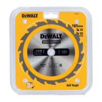 Диск пильный DeWalt твердосплавный 165х20х18 CONSTRUCTION DT1933