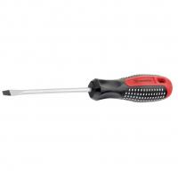 Отвертка Fusion, SL8 х 150 мм, CrV, трехкомпонентная рукоятка "Anti slip" Matrix