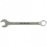 Ключ комбинированный, 25 мм, CrV, матовый хром Stels
