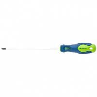 Отвертка, PH1 х 150 мм, CrV, двухкомпонентная рукоятка Сибртех