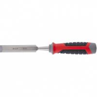 Долото-стамеска, 20 мм, 60 CrV, трехкомпонентная обрезиненная рукоятка Matrix